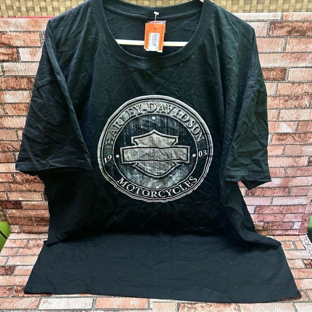 Harley-Davidson Black T-Shirt for Men size 2X - Picture 3 of 10